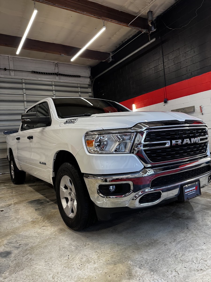 White Ram 1500 after a full detail