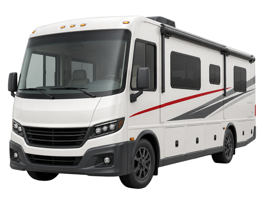 Illustration of a motorhome