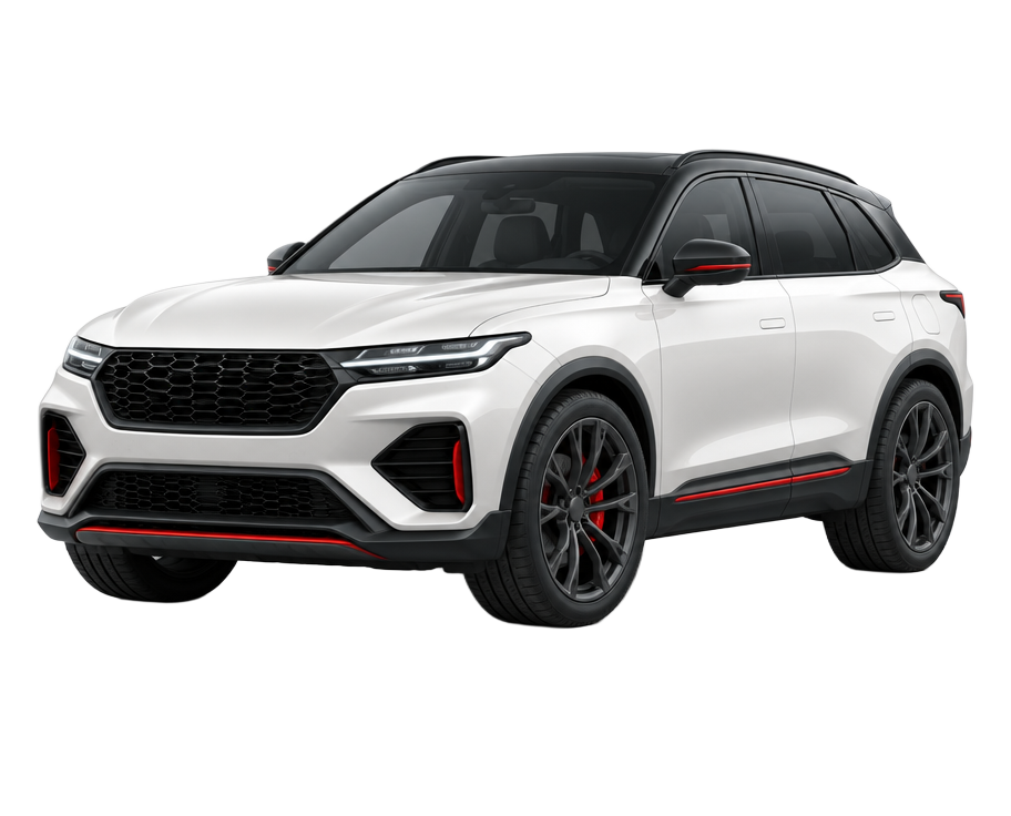 Illustration of a sport utility vehicle